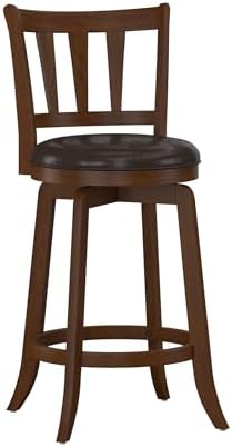 Hillsdale Presque Isle Swivel Stool, Counter Height, Cherry