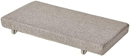 Piano Bench Cushion 44x14 Inch for Indoor with Non Slip Bottom,Light Brown