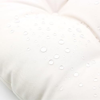 Lifup Water Resistant Papasan Chair Cushion Beige Round 24"