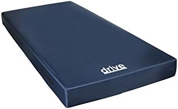 Drive Medical 15076 Decompressing Foam Mattress, 80 x 36 Inch, Blue