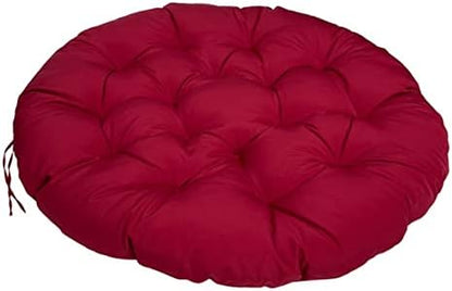 Lifup Water Resistant Papasan Chair Cushion Wine Red Oval 59" x 43"