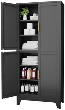 Metal Armoire Wardrobe Closet Storage Cabinet