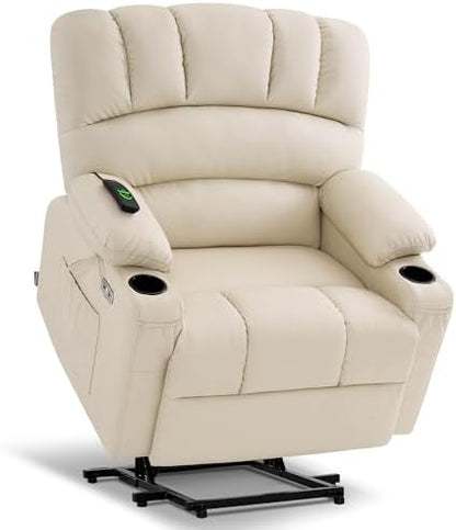 MCombo Power Lift Recliner Chair for Elderly, Heat and Massage, R7096