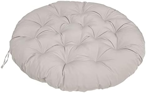 Lifup Water Resistant Papasan Chair Cushion Light Grey Round 24"