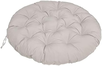 Lifup Water Resistant Papasan Chair Cushion Light Grey Oval 67" x 47"