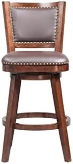 Boraam Broadmoor Swivel Bar Stool - Cappuccino