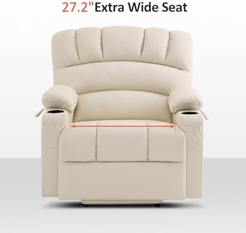 MCombo Power Lift Recliner Chair for Elderly, Heat and Massage, R7096