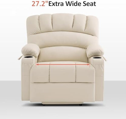 MCombo Power Lift Recliner Chair for Elderly, Heat and Massage, R7096