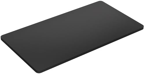 VIVO 43" x 24" Black Solid 1-Piece Table Top