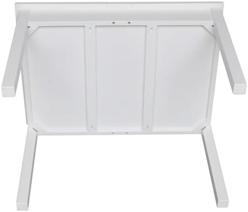 International Concepts Table With Lift Up Top For Storage, White