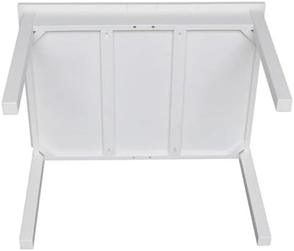 International Concepts Table With Lift Up Top For Storage, White