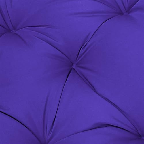 Lifup Water Resistant Papasan Chair Cushion Purple Round 35"