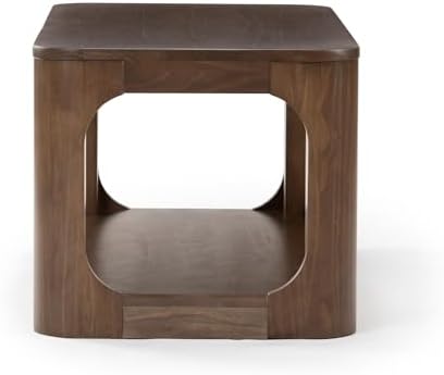 Plank+Beam Forma Coffee Table, 40 Inch, Rectangular, Walnut