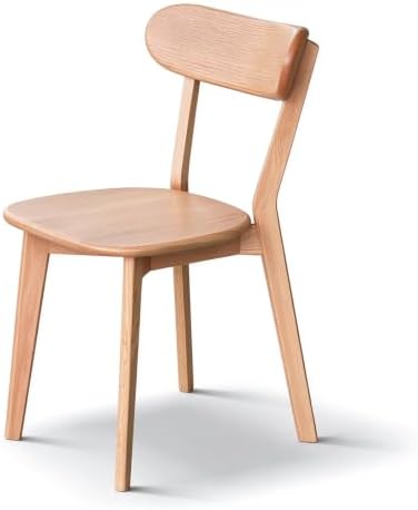 Single Oak Dining Chair, Natural Wood Finish