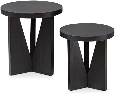 Uttermost Nadette 21.5 Inch Nesting Tables (Set of 2) 25467
