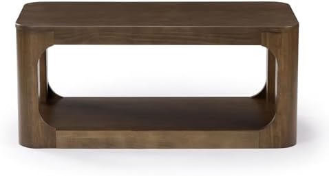 Plank+Beam Forma Coffee Table, 40 Inch, Rectangular, Walnut