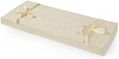 Bench Cushion for Indoor Furniture 39x11x2 inch, Light Brown