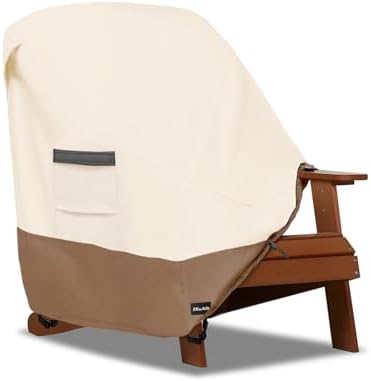 Adirondack Chair Covers 2 Pack, (30W x 34D x 36H inches),Beige