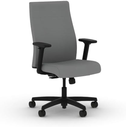 HON Ignition 2.0 Ergonomic Office Chair, Lumbar Support, Desk Chair, Frost