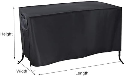 Waterproof Fire Pit Cover Rectangular, 32"L x 32"W x 24"H
