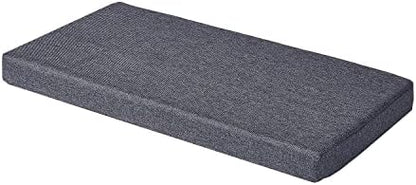Piano Bench Cushion 36x14 Inch for Indoor with Non Slip Bottom,Dark Gray