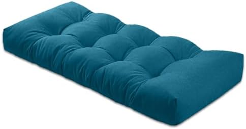 Bench Cushions for Indoor Furniture,36x14x4 in,Dark Blue