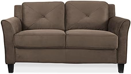 Lifestyle Solutions Grayson Loveseat, Brown