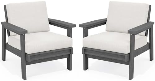 SERWALL HDPE Outdoor Sofa Set of 2
