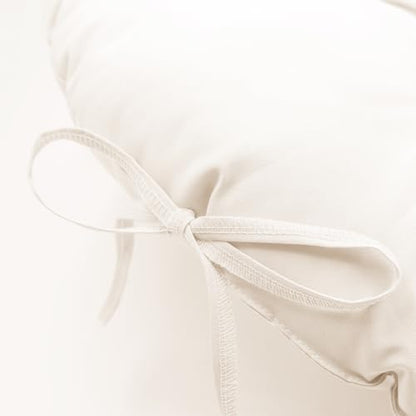 Lifup Water Resistant Papasan Chair Cushion Beige Round 24"