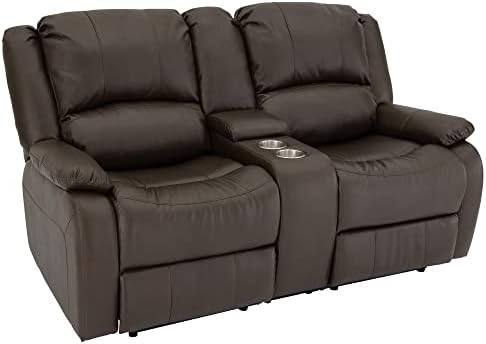 RecPro Charles RV Wall Hugger Recliner | 67" Chestnut
