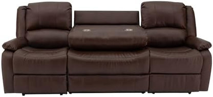 RecPro Charles RV Wall Hugger Recliner | 94" Chestnut