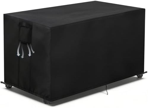 TheElves Fire Pit Cover Rectangle for Oakland Fire Tables, 48x36x22"