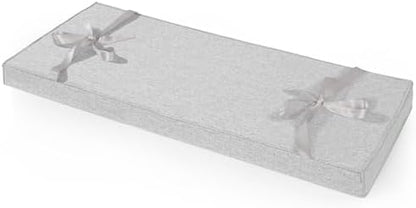 Bench Cushion for Indoor Furniture Light Gray, 39x17x2 inch