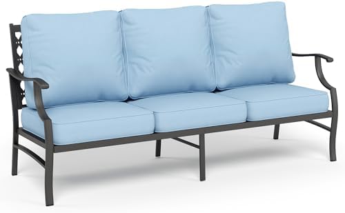 SUNSHINE VALLEY Metal Patio Furniture Sofa