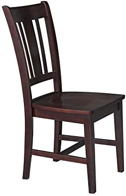 International Concepts San Remo Splat Back Chair, Java