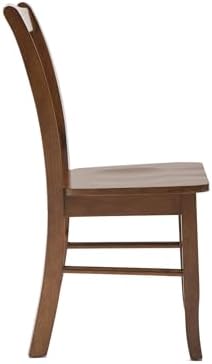 Boraam Shaker Dining Chairs, Set of 2 - Cocoa Walnut