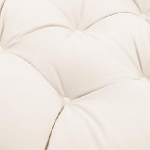 Lifup Water Resistant Papasan Chair Cushion Beige Round 24"