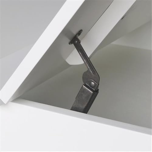 International Concepts Table With Lift Up Top For Storage, White
