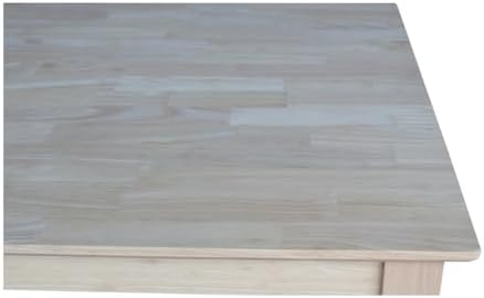 IC INTERNATIONAL CONCEPTS Solid Wood Top Table