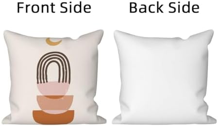 Boho Abstract Throw Pillow Covers 24"x24" Set of 4, Morden Minimalist Irregular Bohemian Cushion Cover for Sofa Chair Couch Bed Office Garden Patio Farmhouse Indoor Outdoor Decorative