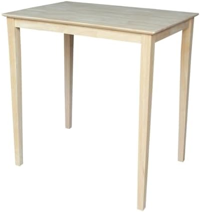 International Concepts 42" Solid Wood Top Bar Table in Natural