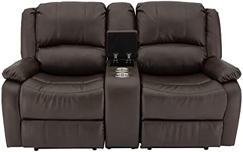 RecPro Charles RV Wall Hugger Recliner | 67" Chestnut