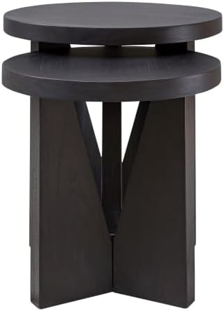 Uttermost Nadette 21.5 Inch Nesting Tables (Set of 2) 25467