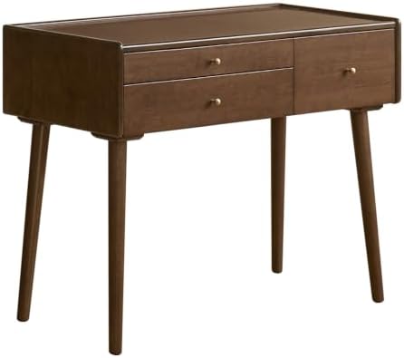 Solid Rubberwood Vanity Desk