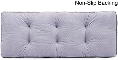 Bench Cushion for Window Seat, Shoe Storage & Indoor Swing
