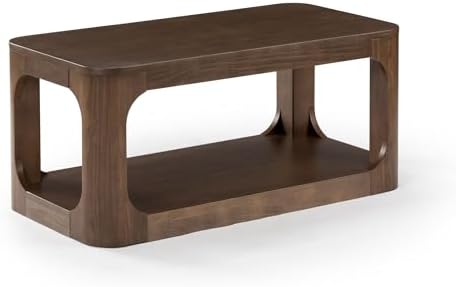 Plank+Beam Forma Coffee Table, 40 Inch, Rectangular, Walnut