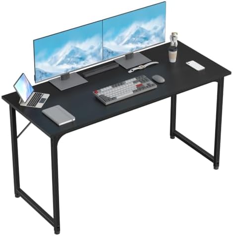 Computer Desk, 48 Inch Home Office Desk, Gaming desk, Black