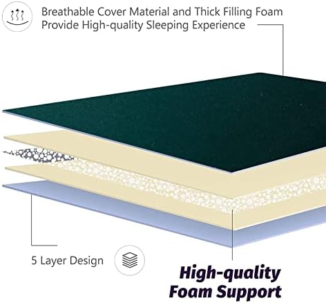 MAXYOYO Japanese Floor Mattress Folding Futon Mattress 4" Thick Tatami Mat