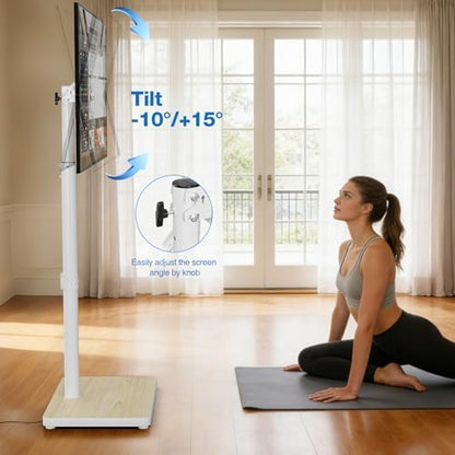 Swivel/Tilt Universal Floor TV Stand for 13-60 Inch TVs or Monitors