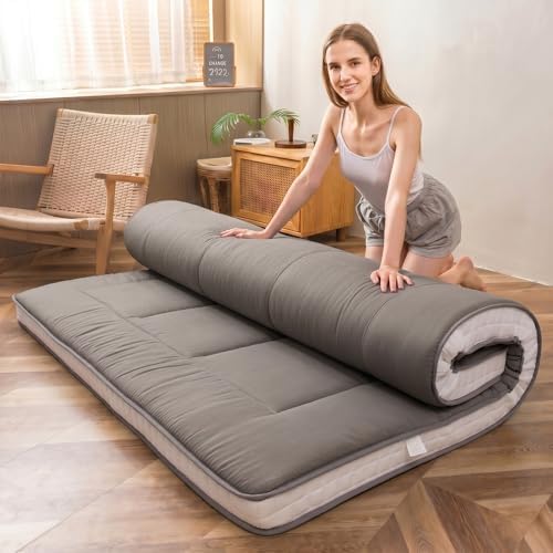 MAXYOYO Futon Mattress, Japanese Floor Mattress Queen Size Tatami Mat
